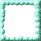 turquoise frame glitter - Безплатен анимиран GIF анимиран GIF