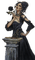 gothic woman nataliplus - бесплатно png анимированный гифка