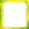 Yellow/Green Lace Frame - By KittyKatLuv65 - PNG gratuit GIF animé
