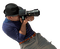 Мужчина   с камерой - bezmaksas png animēts GIF