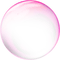 Bulle transparente rose - GIF animé gratuit