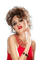 Женщина в красном - ilmainen png animoitu GIF