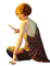 loly33 femme art deco - 免费PNG 动画 GIF