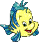 Disney Flounder - GIF animate gratis GIF animata