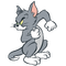 Kaz_Creations Cartoon Tom And Jerry - δωρεάν png κινούμενο GIF
