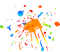 splash colors - darmowe png animowany gif
