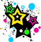 scene stars overlay - bezmaksas png animēts GIF
