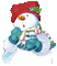 snowman gif bonhomme de neige