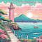 ♡§m3§♡ kawaii animated beach summer pink - 無料のアニメーション GIF アニメーションGIF