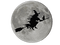 femme  witch halloween moon - png grátis Gif Animado