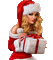 Christmas - Woman - Bogusia - Free animated GIF Animated GIF
