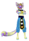 Beerus catboy - Free PNG Animated GIF