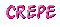 Crepe - Бесплатный анимированный гифка