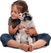 Kaz_Creations Baby Enfant Child Girl  Dog Pup Dogs - бесплатно png анимированный гифка
