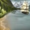 ship schiff navire sea paysage - zdarma png animovaný GIF