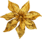 Christmas.Flower.Gold - Free PNG Animated GIF
