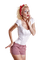 Femme en short d'été - Free PNG Animated GIF