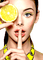 Lemon Woman- Femme citron - GIF animé gratuit