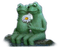 frog couple - png gratuito GIF animata
