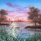 kikkapink animated background autumn sunset