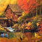 Animated Autumn Scenery Background