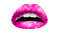 Pink Sparkly Lips - Free PNG Animated GIF