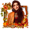 autumn  woman by nataliplus