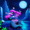 My Little Pony Princess Luna Background - ingyenes png animált GIF