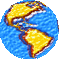 déco globe terre/HD - GIF animado grátis Gif Animado