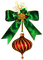 Christmas.Winter.Deco.Green.Red.Gold - ingyenes png animált GIF