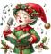 loly33 elfe noël - Free PNG Animated GIF
