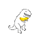 banana banane yellow fun dinosaur - GIF animate gratis GIF animata