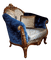 Victorian chair.Armchair.Fauteuil.Victoriabea - безплатен png анимиран GIF