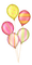 Kaz_Creations Deco  Balloons Occasion Birthday - 免费PNG 动画 GIF