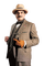 Hercule Poirot - Besplatni animirani GIF