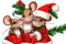 Mouse Christmas - Bogusia - PNG gratuit GIF animé