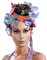 Kaz_Creations Woman Femme Flowers - gratis png animeret GIF