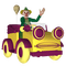 Kaz_Creations Clowns Clown Car - PNG gratuit GIF animé