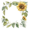 loly33 tournesol frame - Free PNG Animated GIF