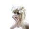 Kaz_Creations Woman Femme White - nemokama png animuotas GIF