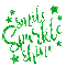 Smile, Sparkle, Shine, Glitter, Quote, Quotes, Deco, Gif, Green - Jitter.Bug.Girl - Free animated GIF Animated GIF