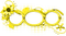 Frames.Flowers.Yellow - zadarmo png animovaný GIF