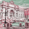 soave background animated  rome pink green - Безплатен анимиран GIF анимиран GIF