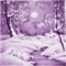 Y.A.M._Winter Landscape purple - GIF animado gratis GIF animado