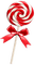 Christmas.Lollipop.White.Red - Free PNG Animated GIF