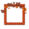 Small Orange Frame - png gratuito GIF animata