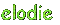 elodie' - Ücretsiz animasyonlu GIF animasyonlu GIF