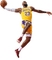 lebron dunk - безплатен png анимиран GIF