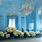 Light Blue Palace with White Roses - PNG gratuit GIF animé