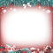 soave frame christmas ball branch pink teal - 免费PNG 动画 GIF